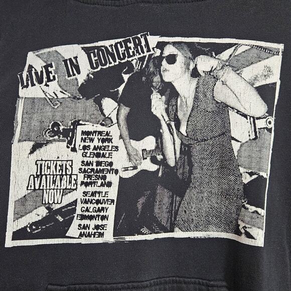 Black Concert Graphic Hoodie - Picture 4 of 4